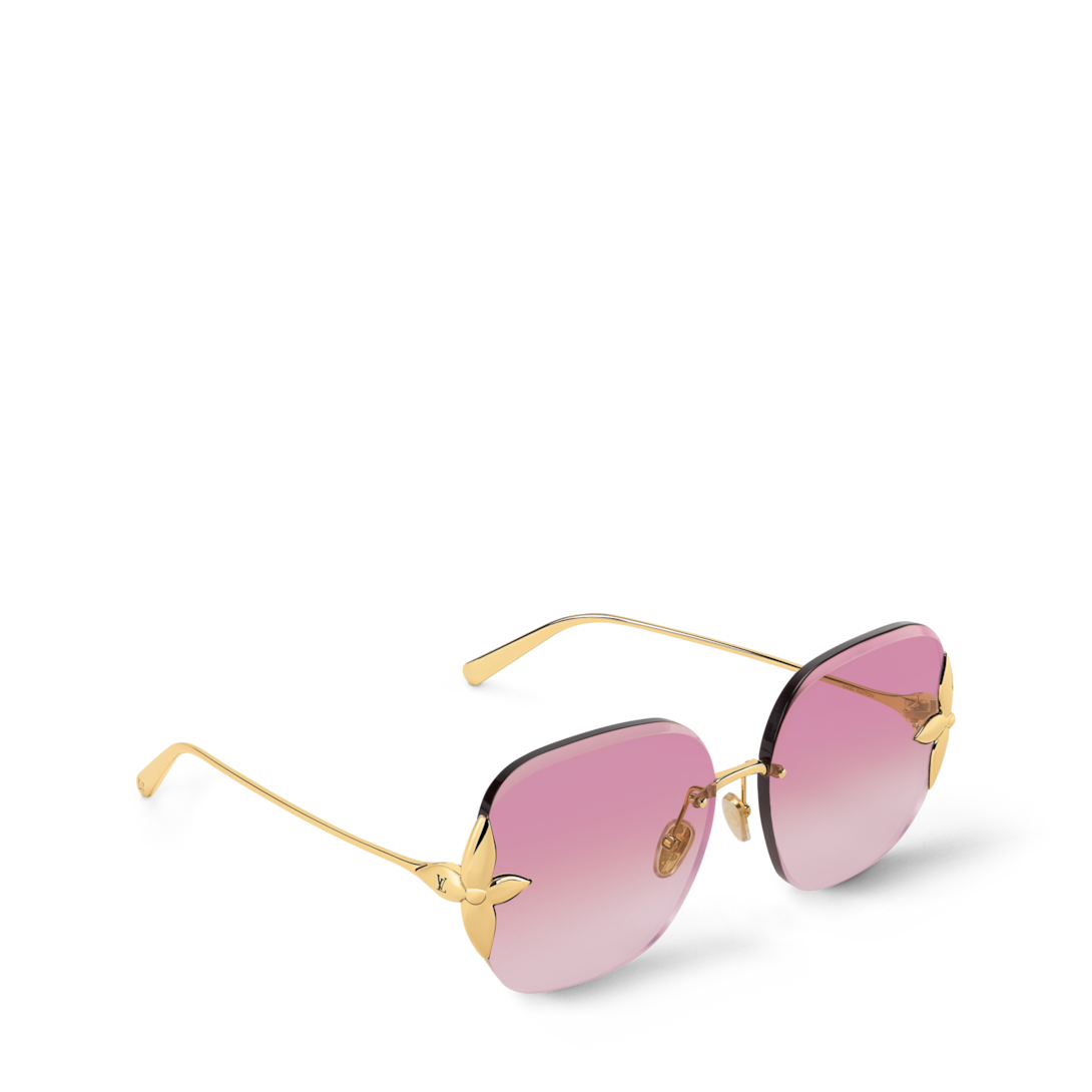 Flower Edge Metal Square Sunglasses S00 - Women - Accessories